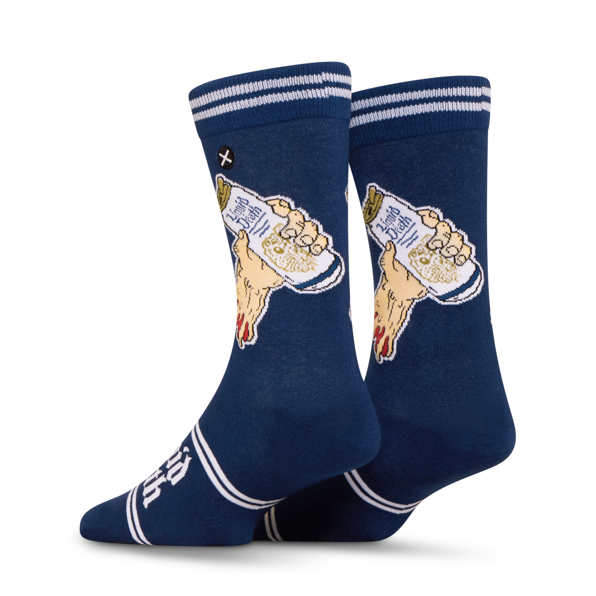 ODDMART Liquid Death Crew Socks 2-Pack