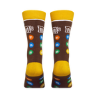 ODDMART Peanut M&M's Crew Socks 2-Pack