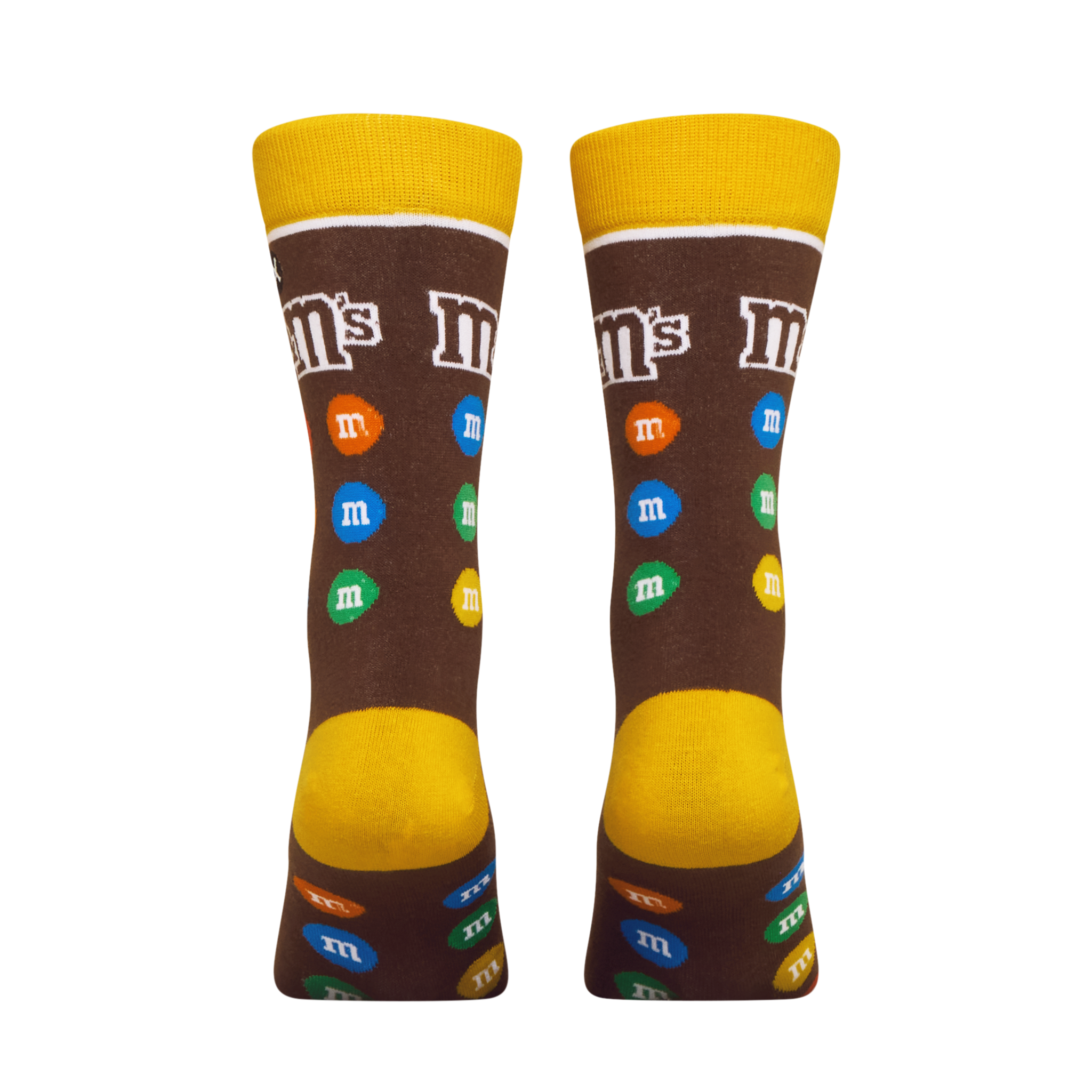 ODDMART Peanut M&M's Crew Socks 2-Pack