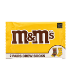 ODDMART Peanut M&M's Crew Socks 2-Pack