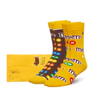 ODDMART Peanut M&M's Crew Socks 2-Pack