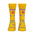 ODDMART Peanut M&M's Crew Socks 2-Pack