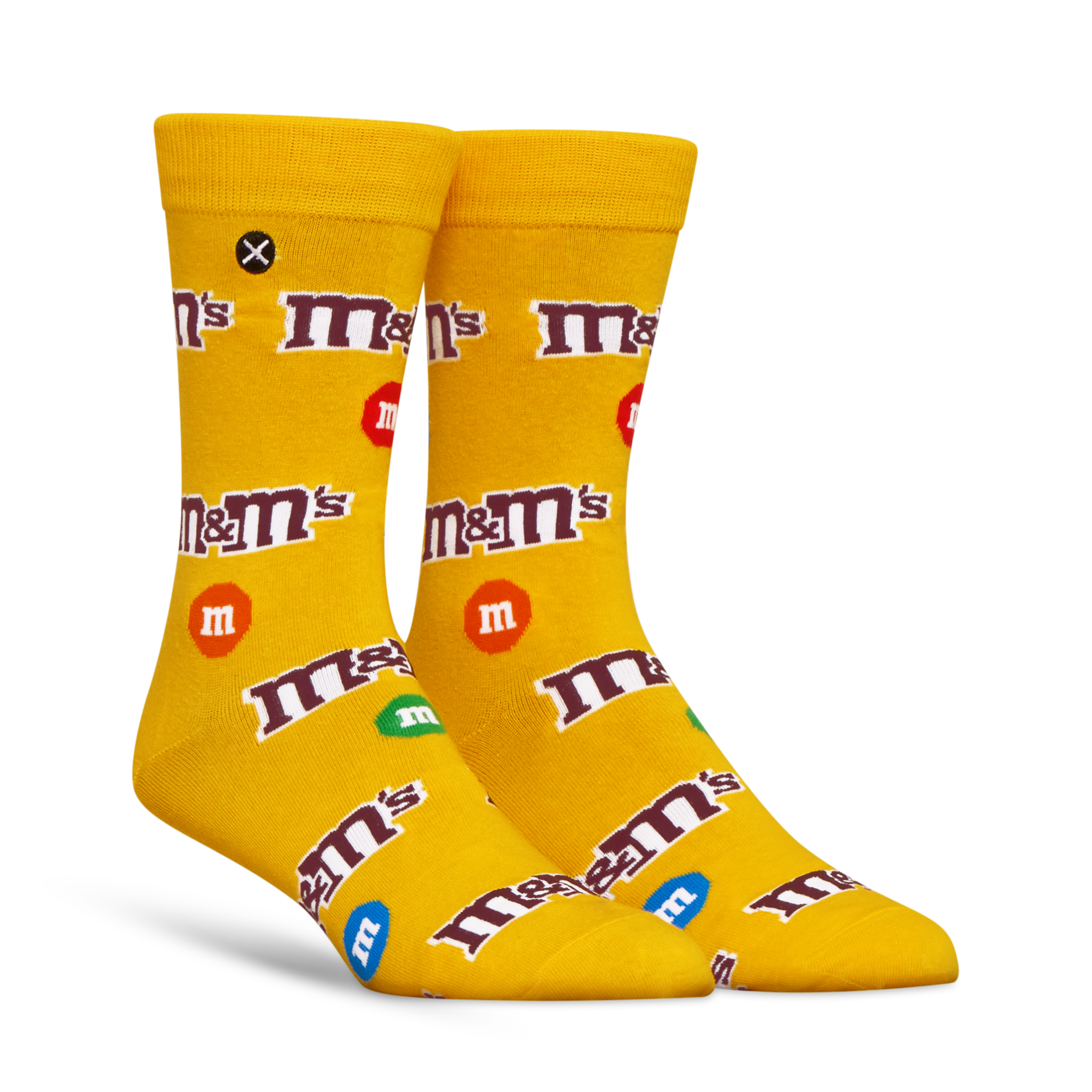 ODDMART Peanut M&M's Crew Socks 2-Pack