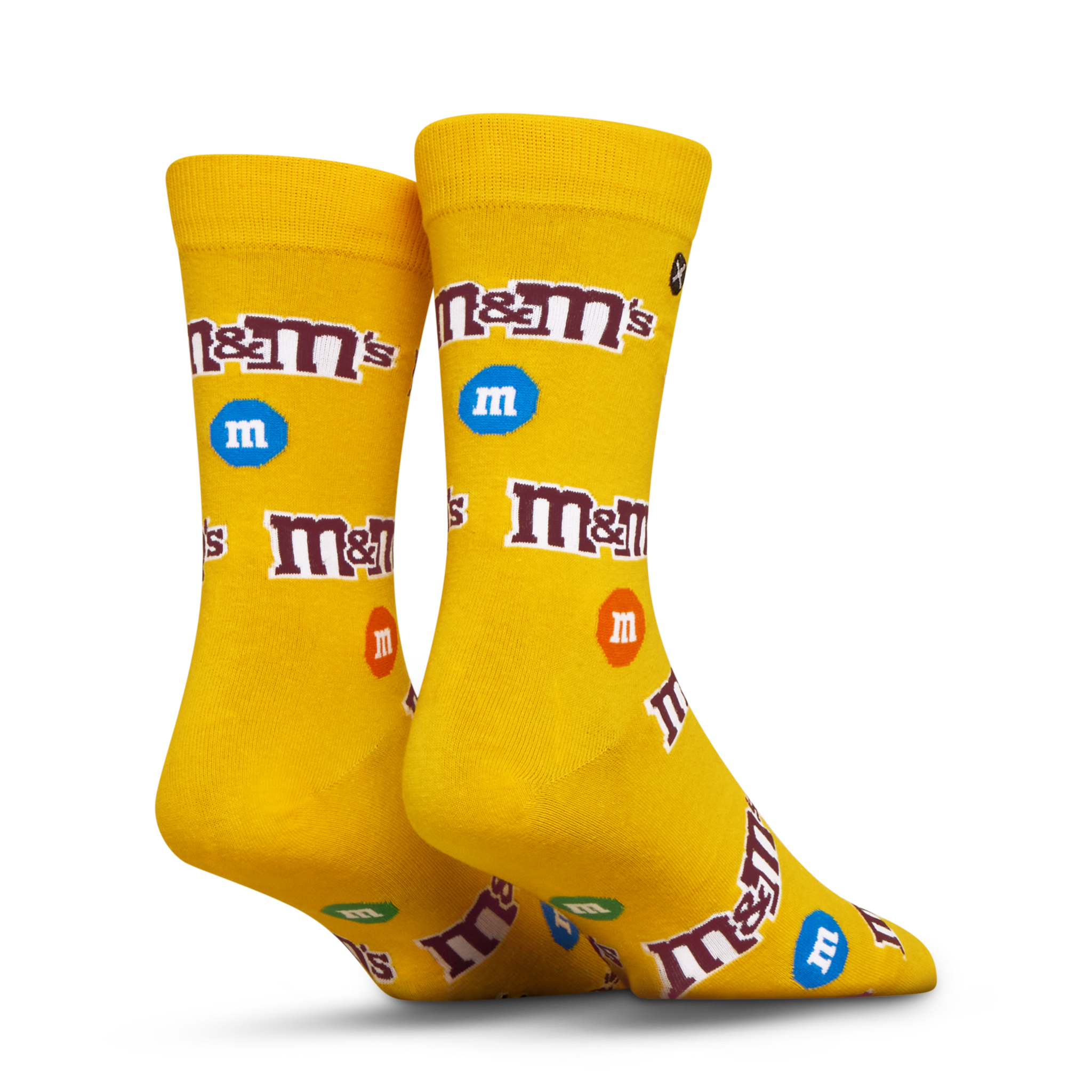 ODDMART Peanut M&M's Crew Socks 2-Pack