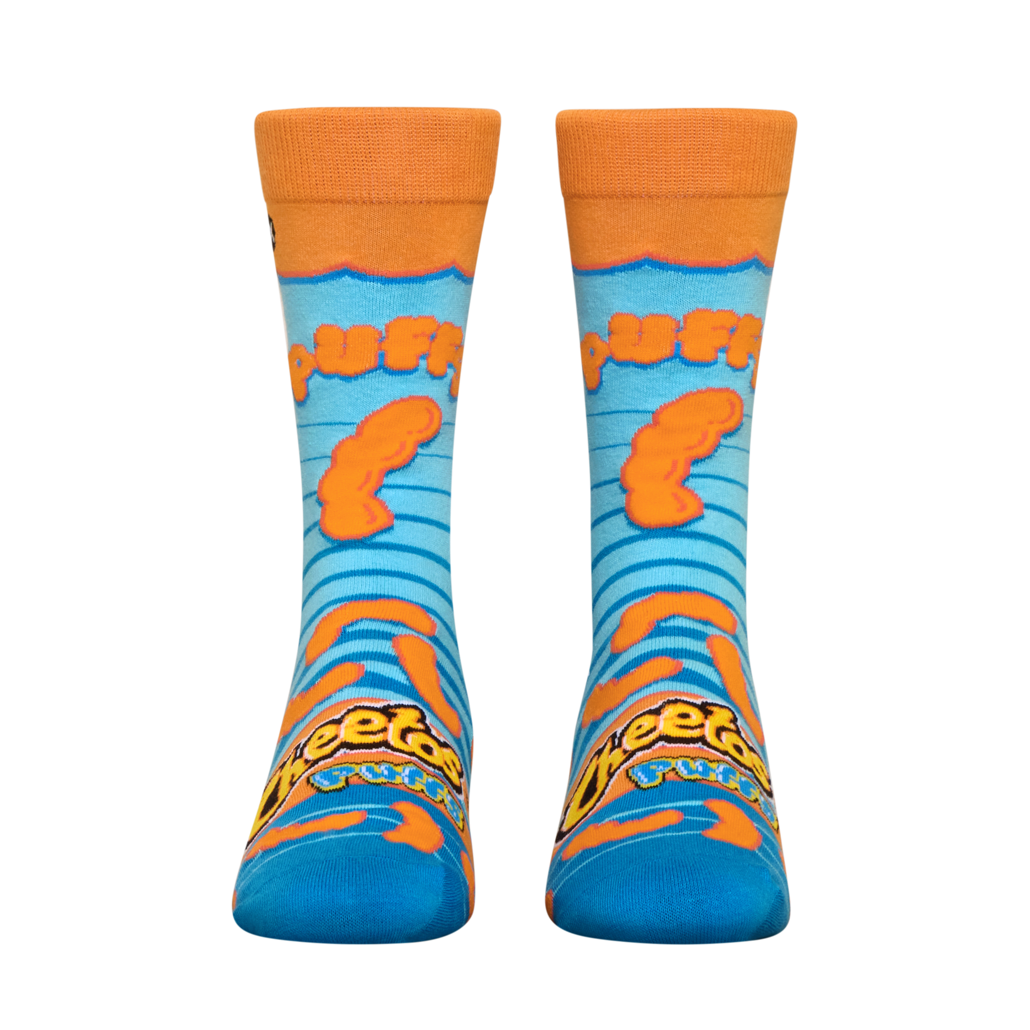 ODDMART Cheetos Puffs Crew Socks 2-Pack