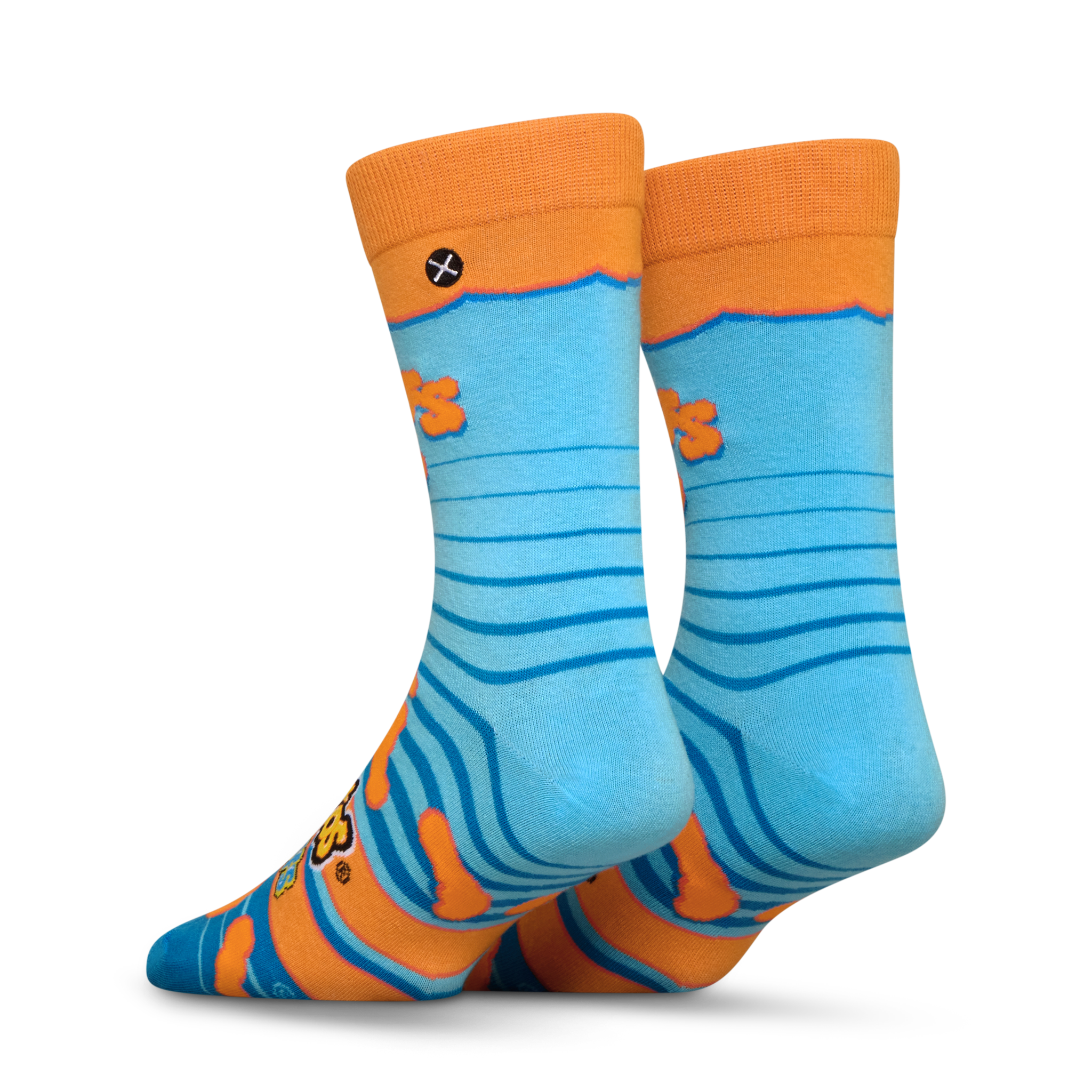 ODDMART Cheetos Puffs Crew Socks 2-Pack