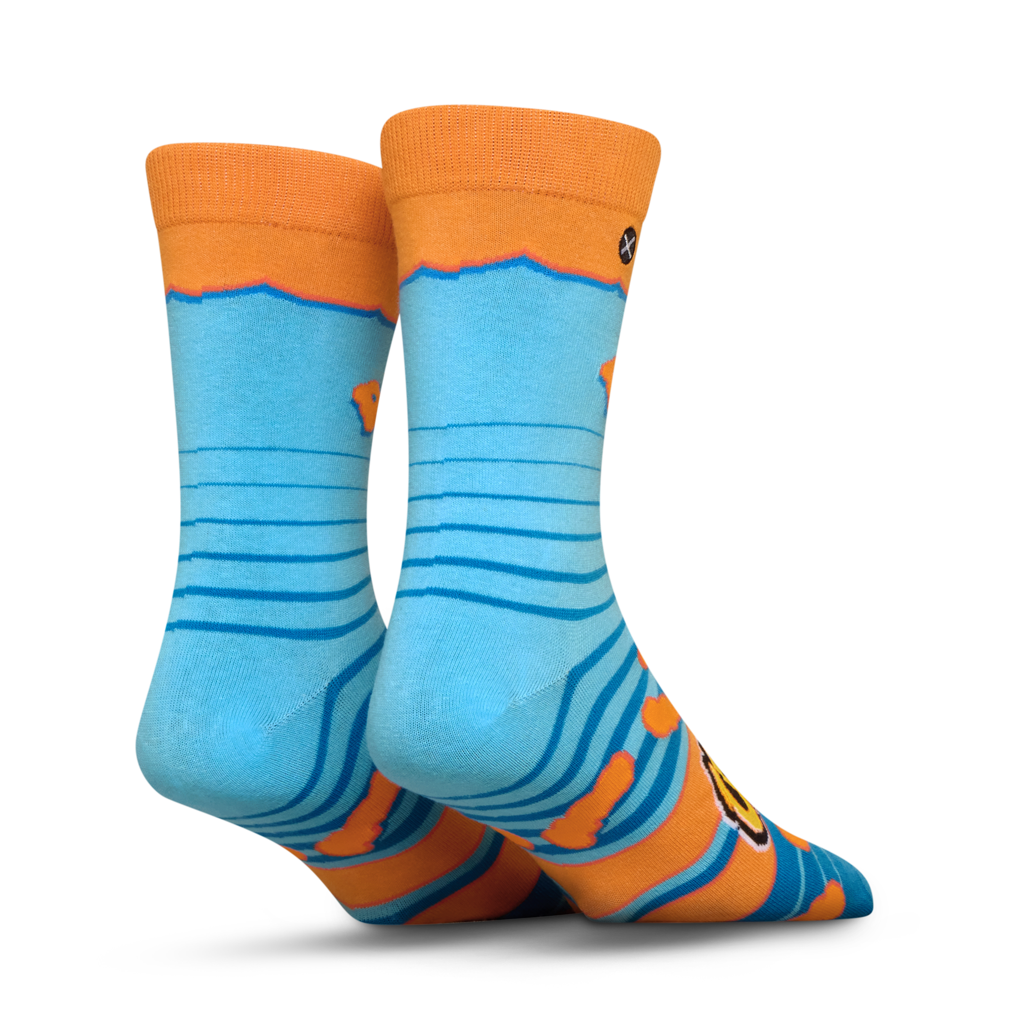 ODDMART Cheetos Puffs Crew Socks 2-Pack