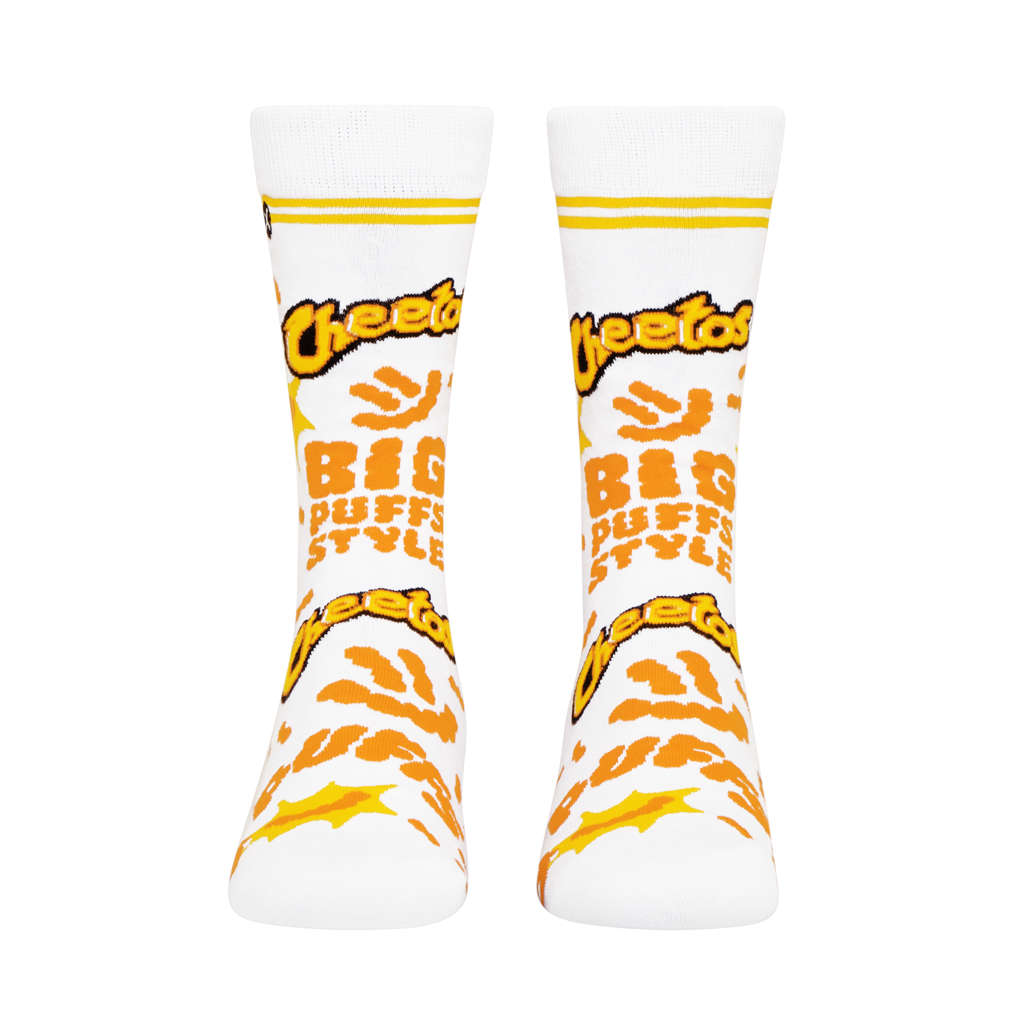 ODDMART Cheetos Puffs Crew Socks 2-Pack