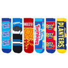Snack Pack Men's Crew Socks 6-Pack