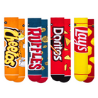 Snacks  Men's Crew Socks 8-Pack
