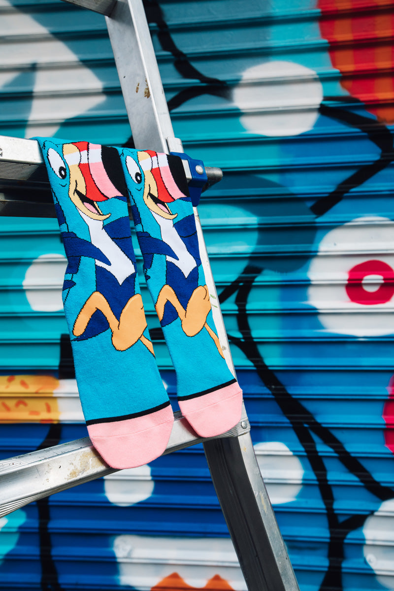 Follow Your Nose Men's Crew Socks