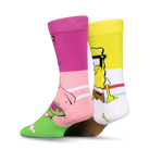 SpongeBob NerdPants Men's Crew Socks