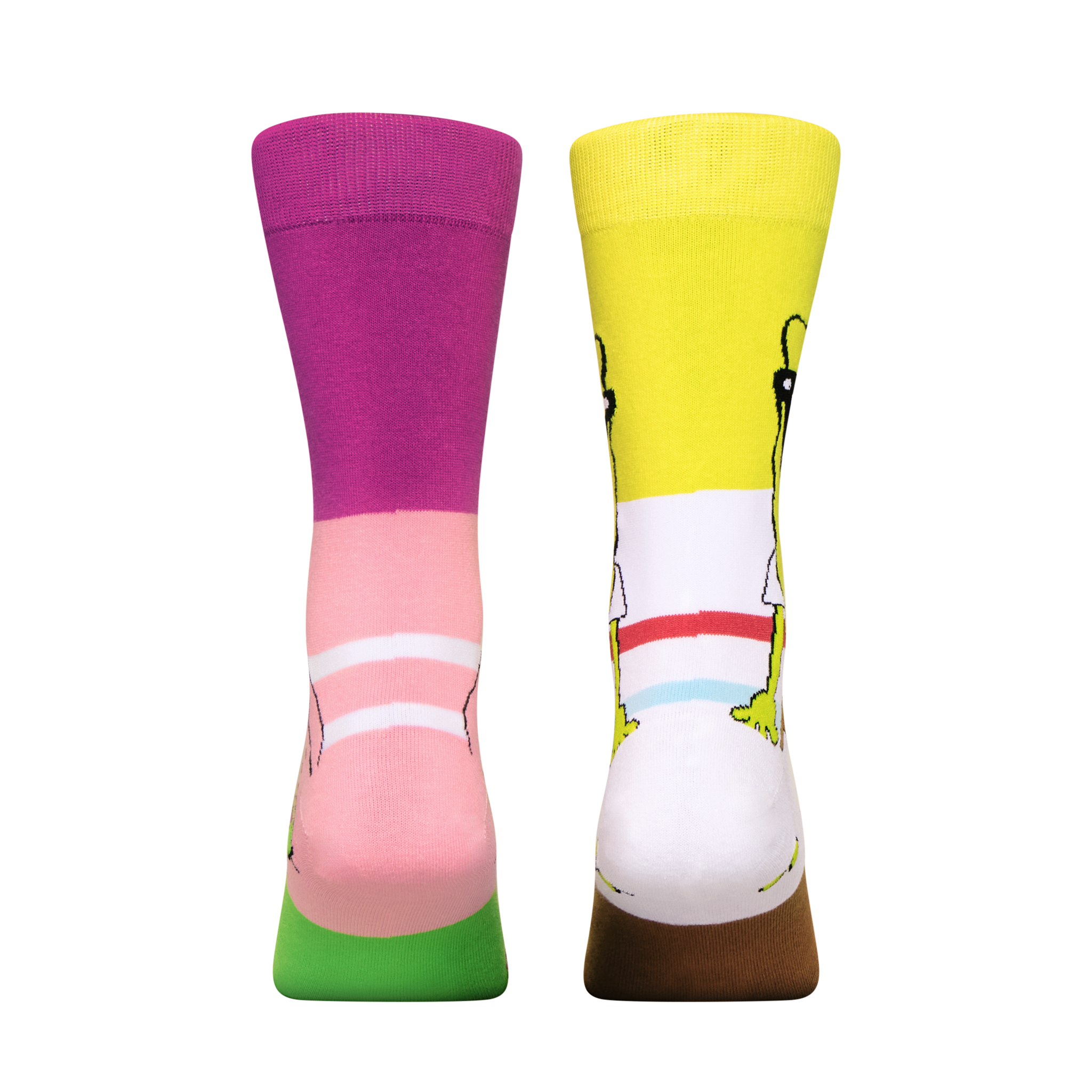 SpongeBob NerdPants Men's Crew Socks