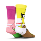 SpongeBob NerdPants Men's Crew Socks