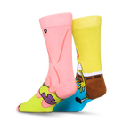 SpongeBob & Patrick Knit Men's Crew Socks