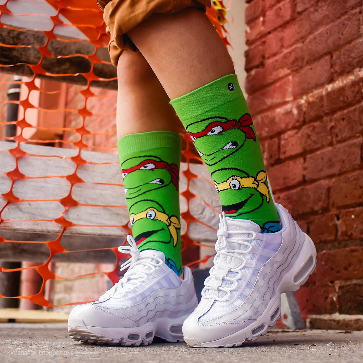 Turtle Boys Men's Crew Socks