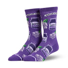 Smuckers Grape Jelly Men's Crew Socks