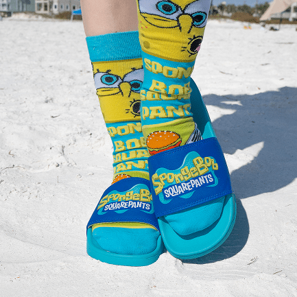 kyrie spongebob socks