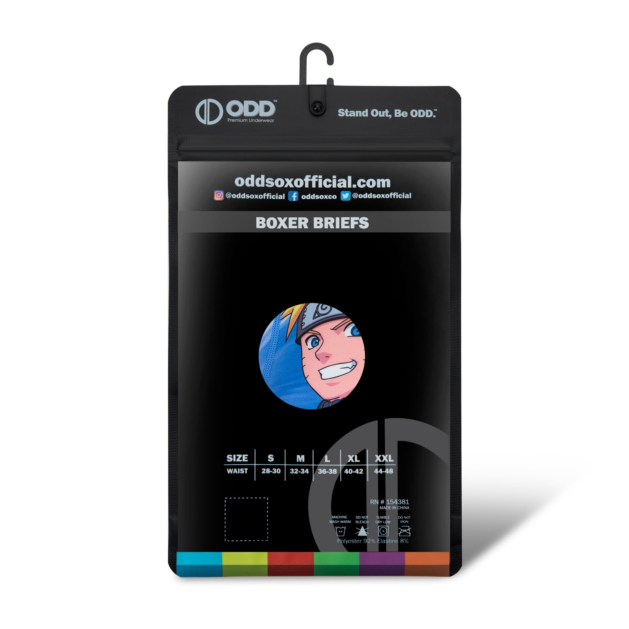 Naruto Men's Boxer Briefs