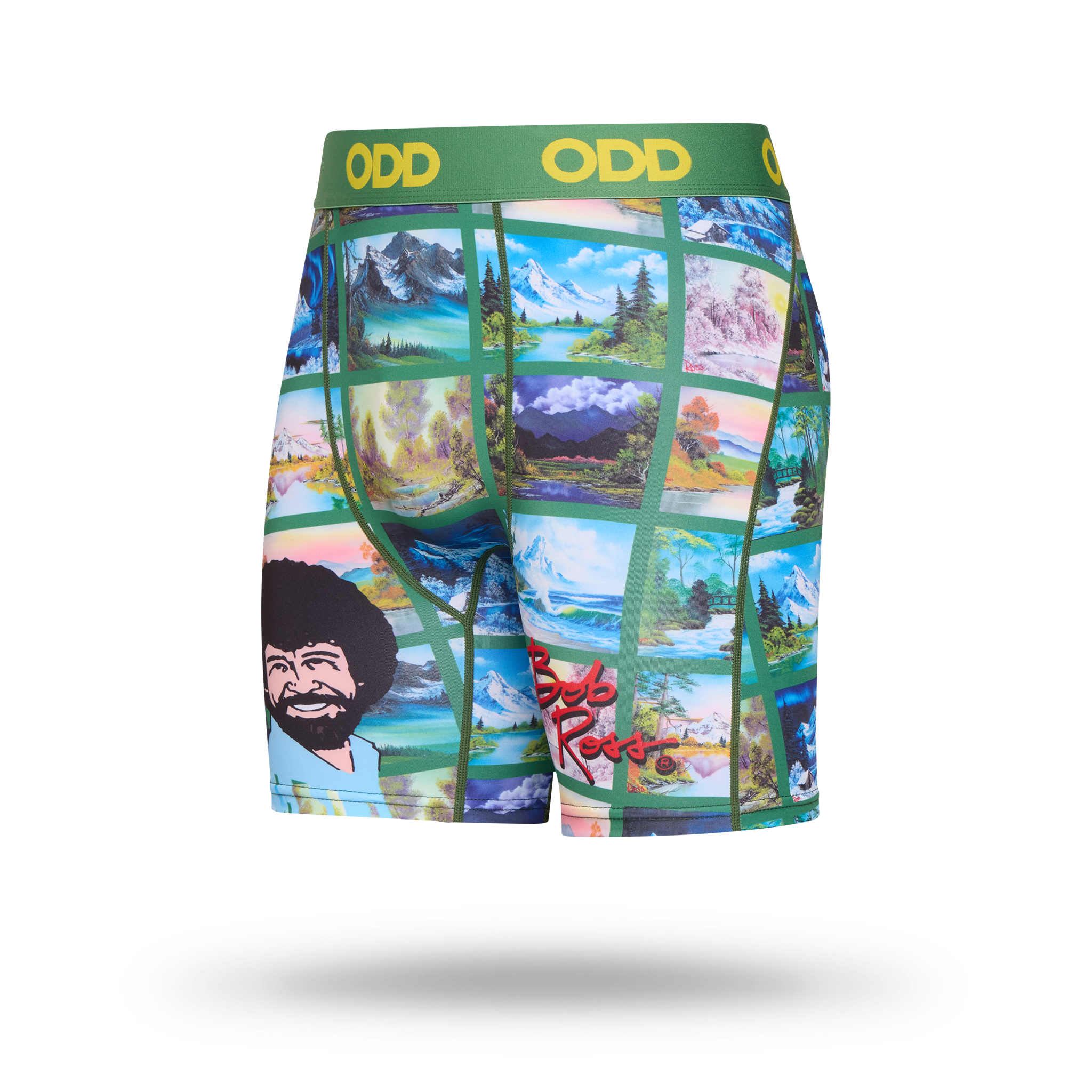 Paintings By Bob Ross Men's Boxer Briefs