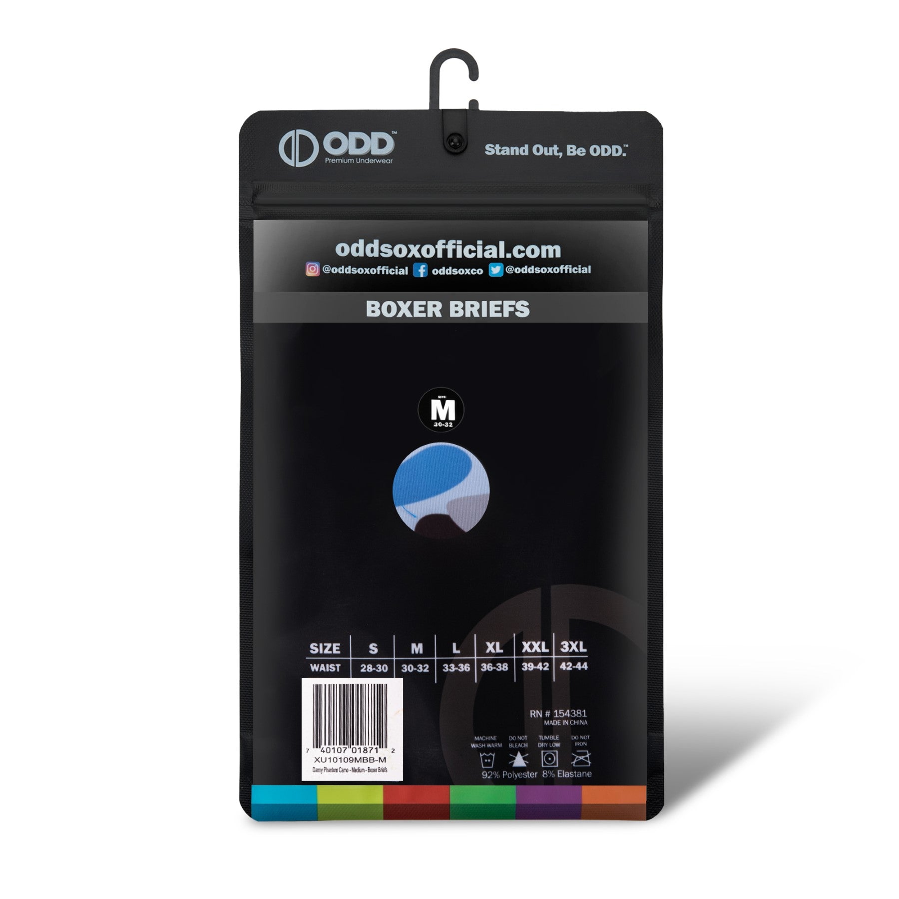 Danny Phantom Camo Men's Boxer Briefs