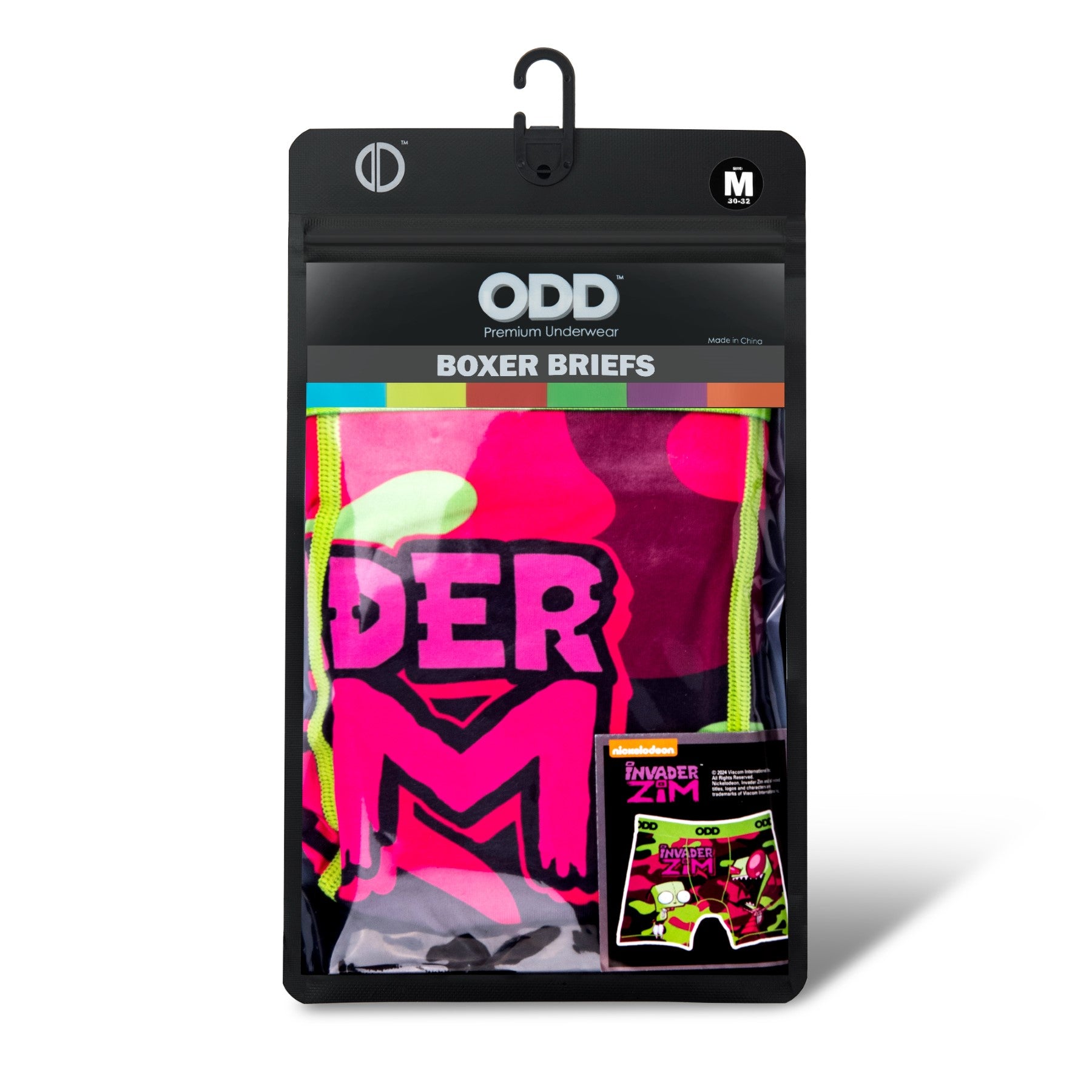 Invader Zim Camo Men's Boxer Briefs