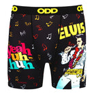 Odd Sox, Elvis Rock N Roll, Fun Men's Boxer Brief Underwear, Large