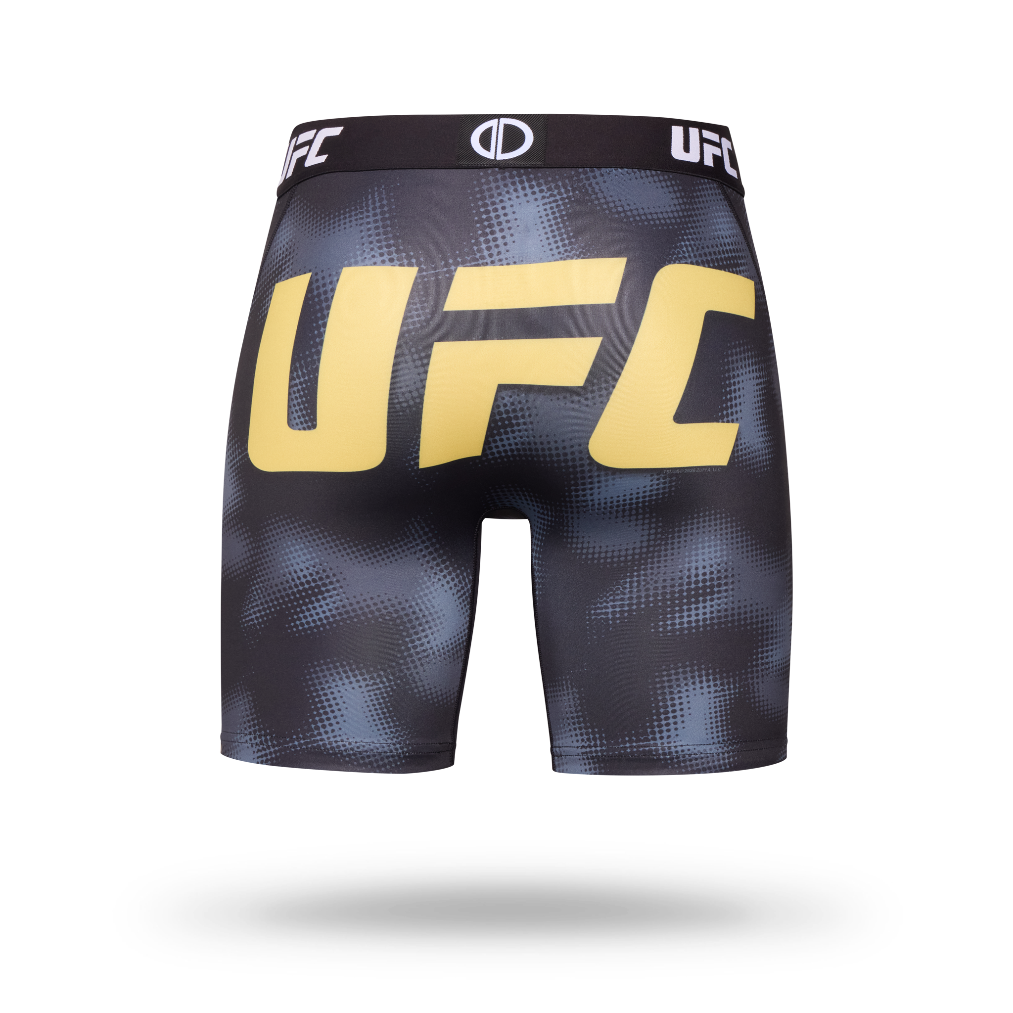 UFC Logo Black Gold Men's Boxer Briefs