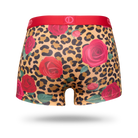 Leopard Roses Women's Boy Shorts