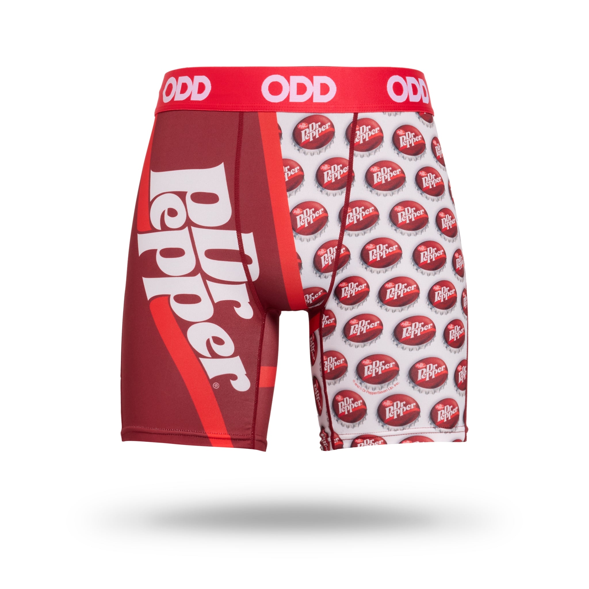 Dr Pepper Retro Split Men's Boxer Briefs | Odd Sox – ODD SOX