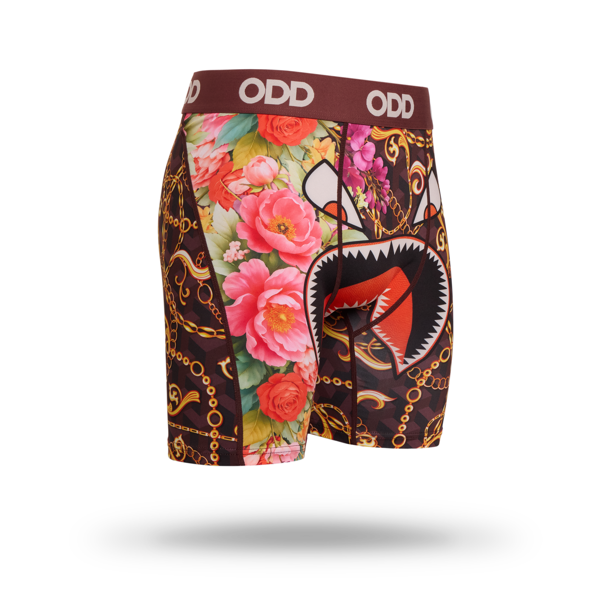 Warplane Designer Floral Men's Boxer Briefs