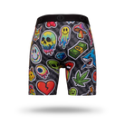 Trippy Stickers Men's Boxer Briefs