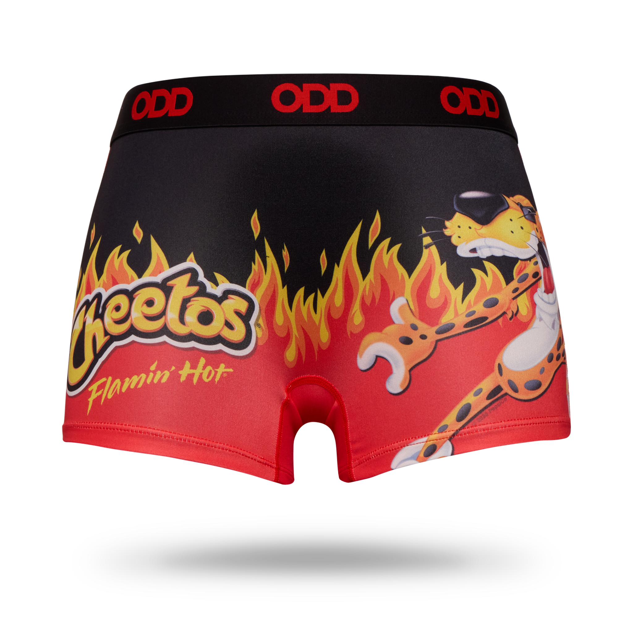 Flamin' Hot Flames Women's Boy Shorts