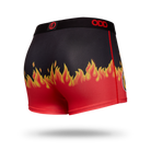 Flamin' Hot Flames Women's Boy Shorts