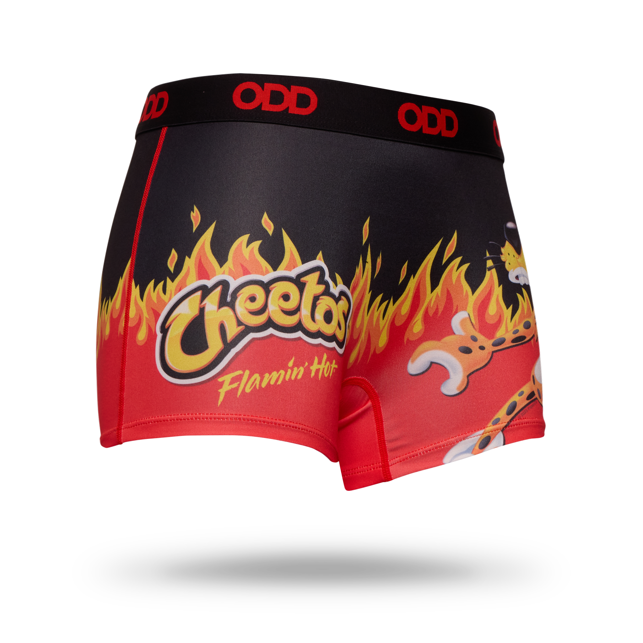 Flamin' Hot Flames Women's Boy Shorts