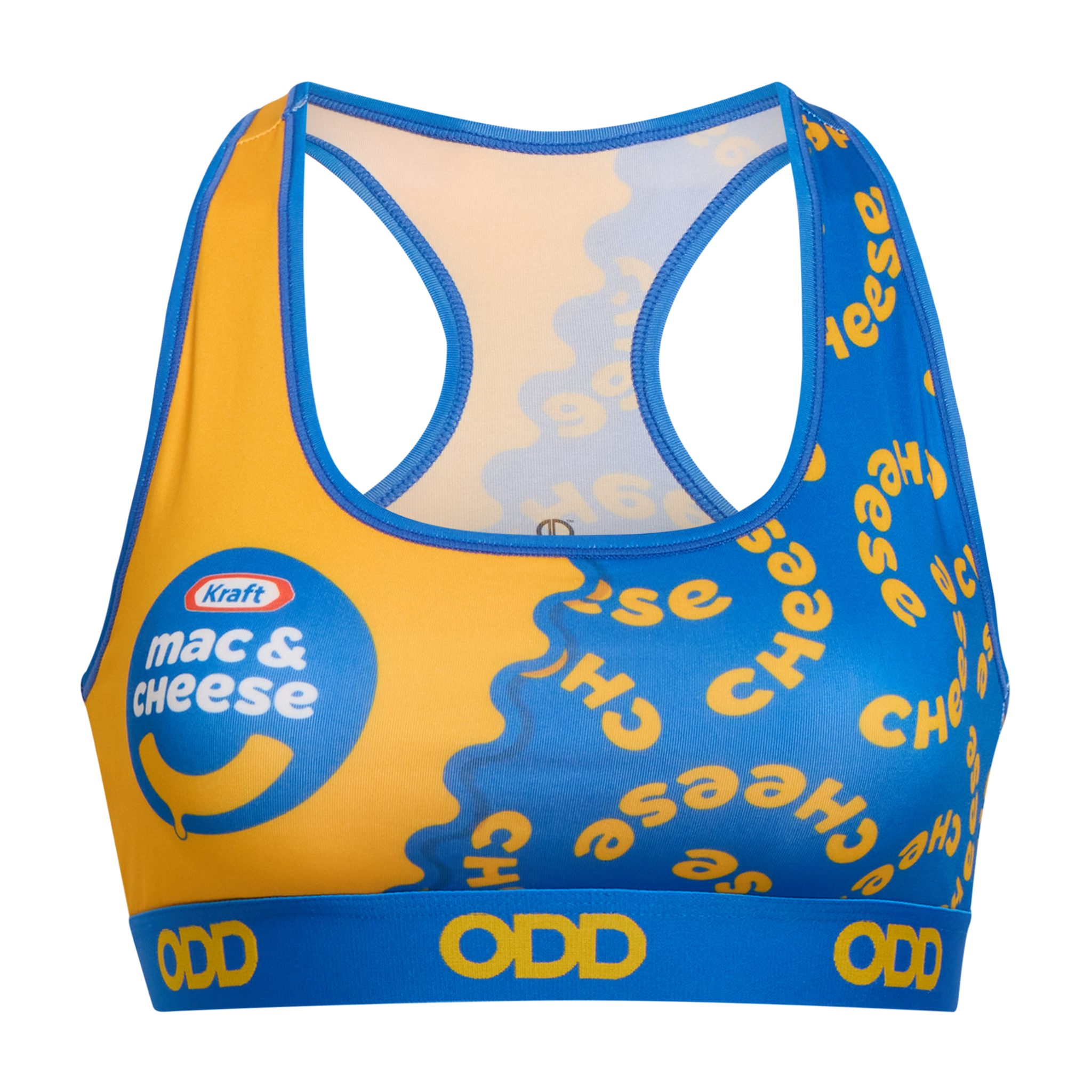 Kraft Mac & Cheese Drip Women's Sports Bra