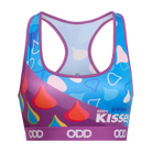 Colorful Hershey Kisses Women's Sports Bra