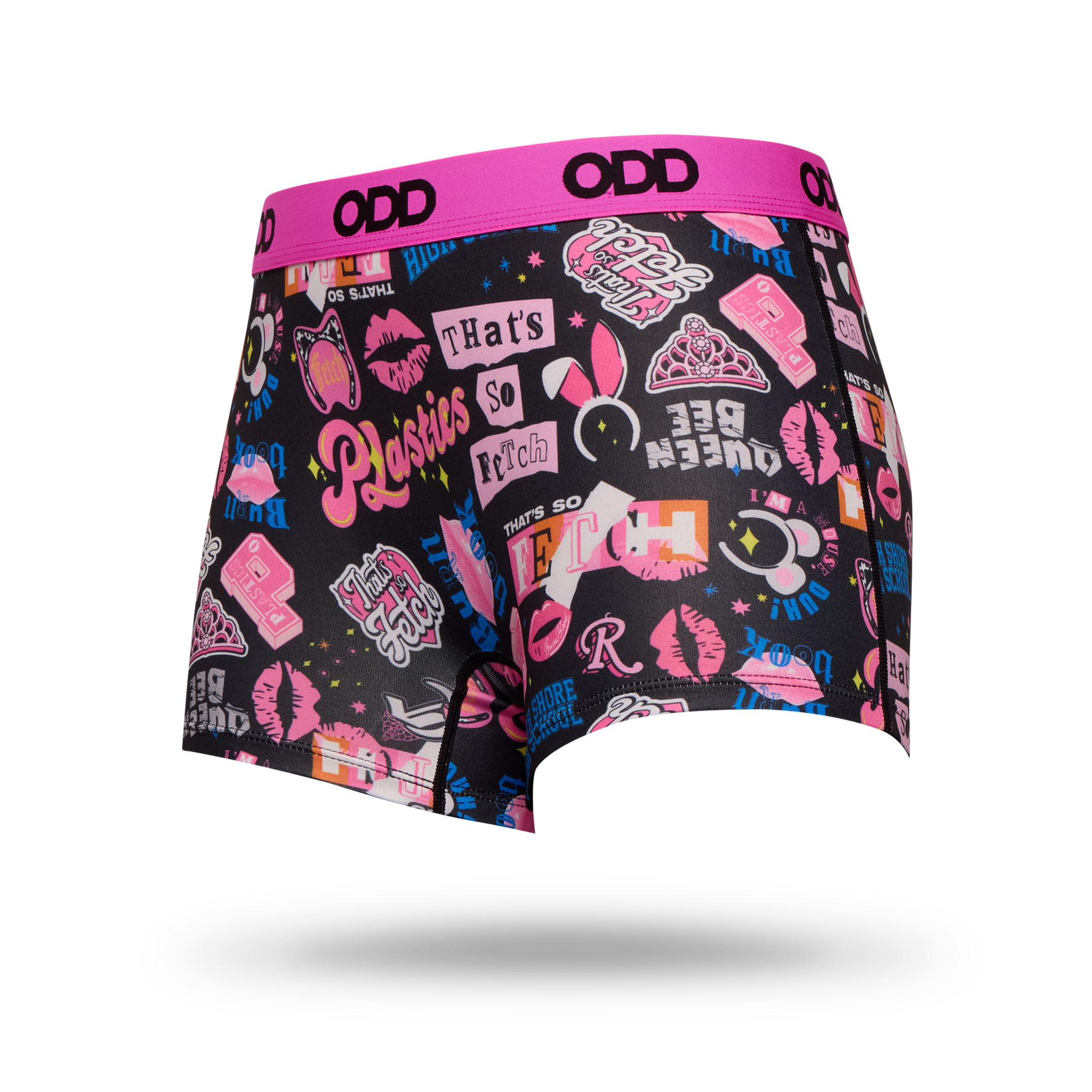 Mean Girls Stickers Women's Boy Shorts