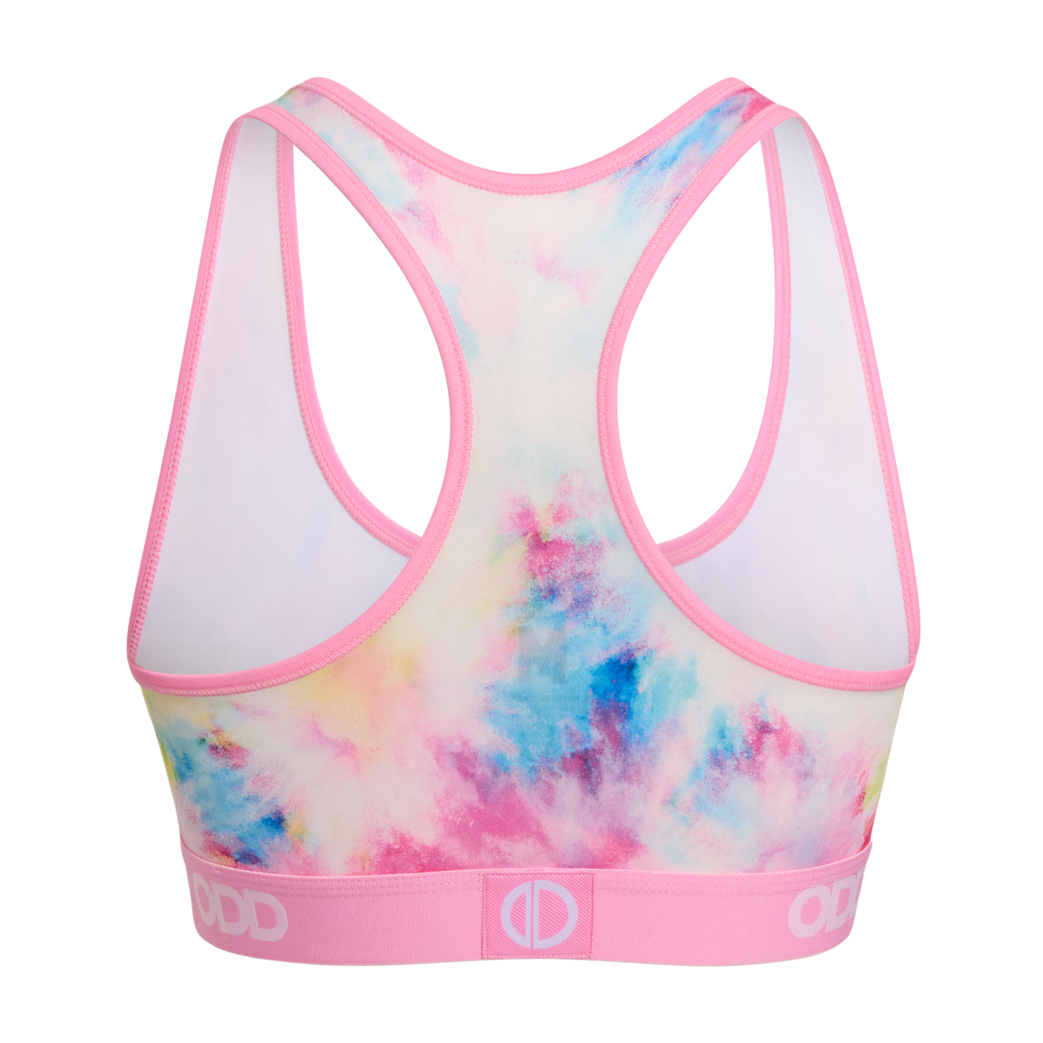 Chalk Flowers Women's Sports Bra