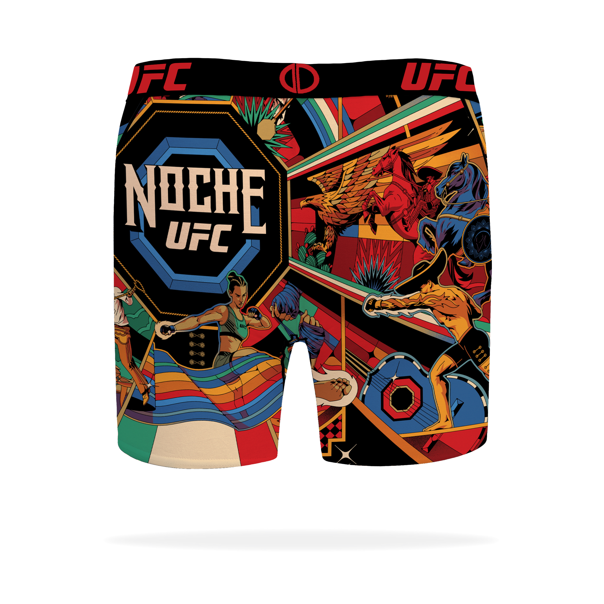 Noche UFC Poster Men's Boxer Briefs