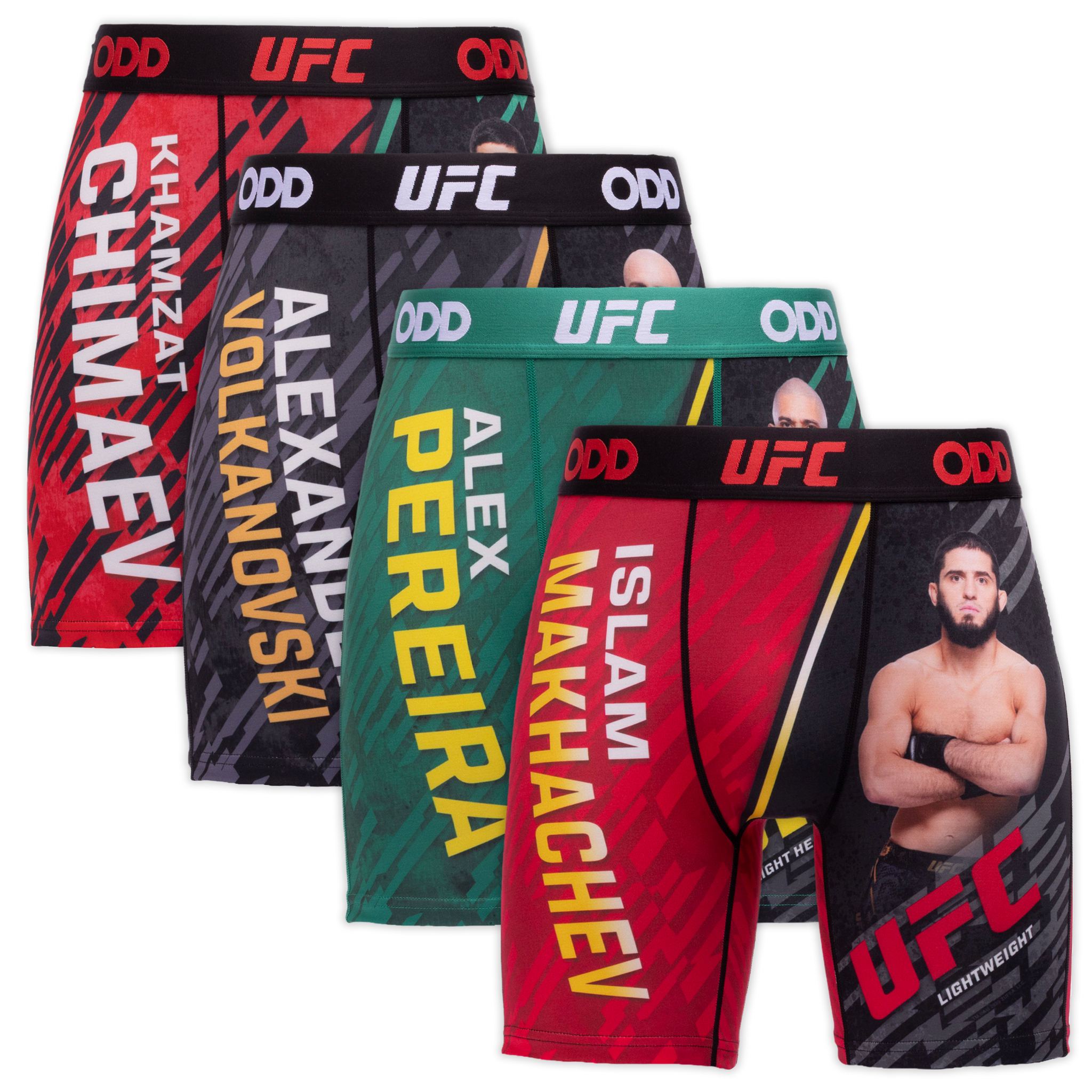 UFC Champions Men's Boxer Brief 4-Pack