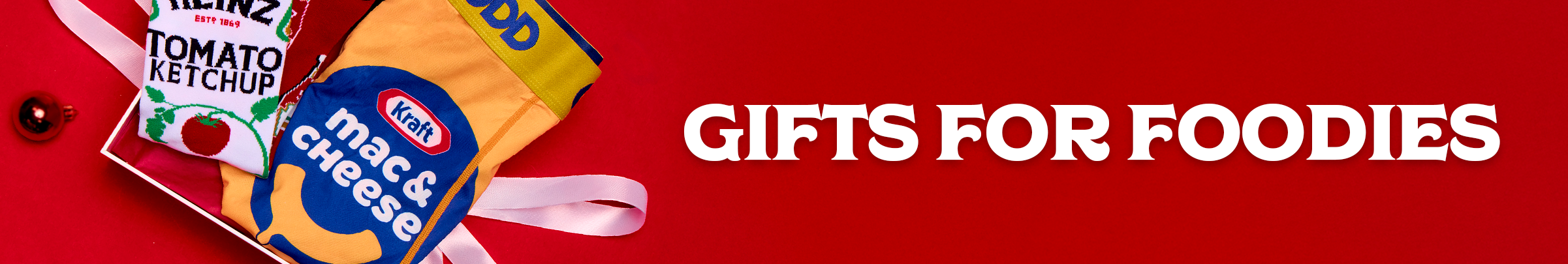 Banner featuring Odd Sox gifts for snack lovers, showcasing socks and boxers with bold designs inspired by chips, candy, and other iconic munchies. Perfect for anyone who’s always got a craving for flavor and fun.