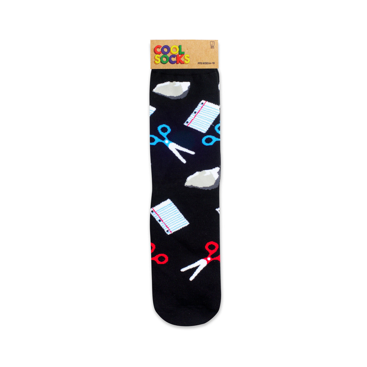 Rock, Paper, Scissors Men's Crew Socks | Odd Sox – ODD SOX